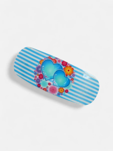 Colorful Children's Hair Clip with Hearts