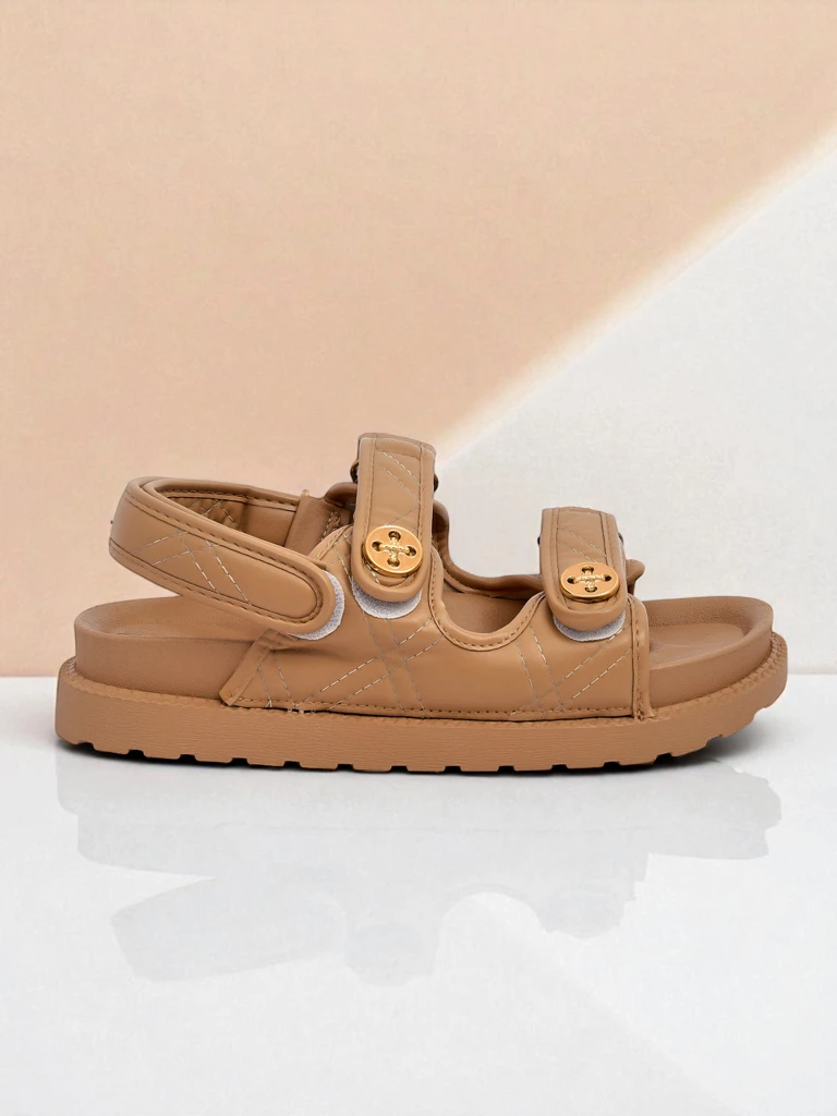 Royalfashion Sieviešu sandales ar biezāku zoli Vivere