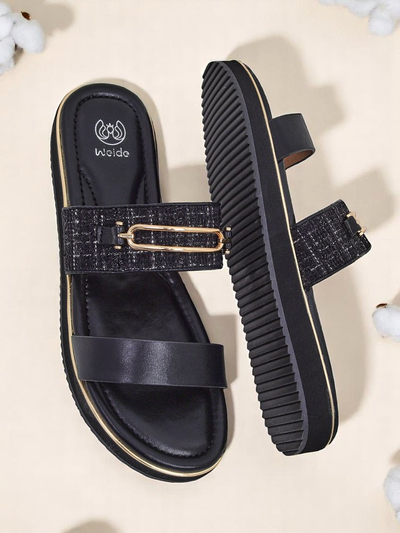 Royalfashion Женские тапочки на плоской подошве Mamma