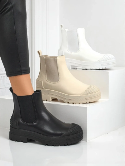 Amber Veil Platform Boots