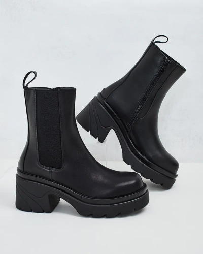 Royalfashion Women's platform boots Fixib