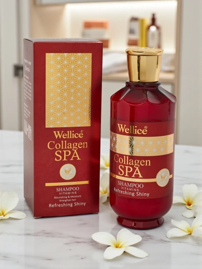 Shampoo Wellice Collagen SPA with Collagen and Vitamins