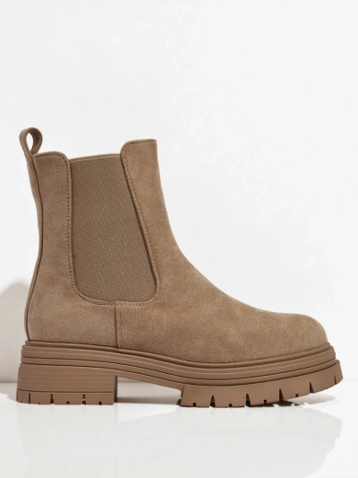 Women's Chelsea boots made of eco-suede Lunvor