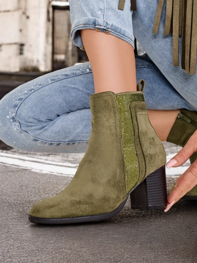 Женские ботильоны Royalfashion на высоком каблуке Venotto