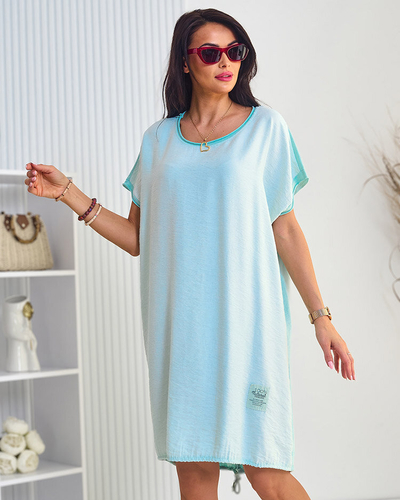 Royalfashion Sieviešu kokvilnas oversize kleita