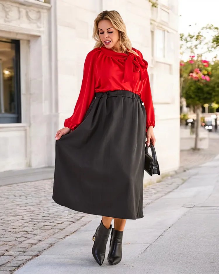 Royalfashion Sievietes midi svārki