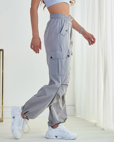 Royalfashion Женские тканевые боевые брюки