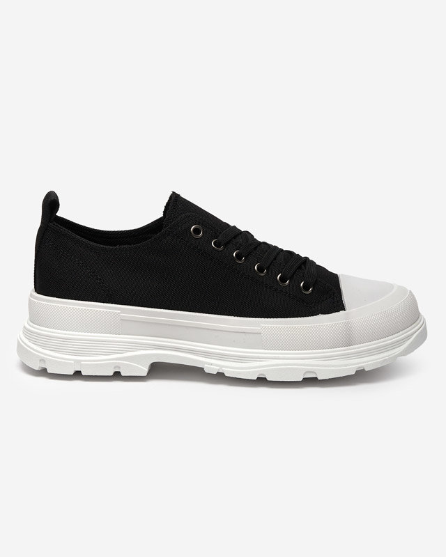 OUTLET Black women's sports sneakers Duami- Footwear