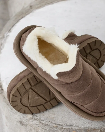 Royalfashion Sieviešu Zoeno īsie zābaki a'la sniega zābaki