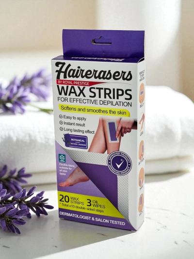 Lav: Wax strips for body hair removal