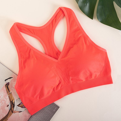 Orange Women's Sports Bra - Underwear