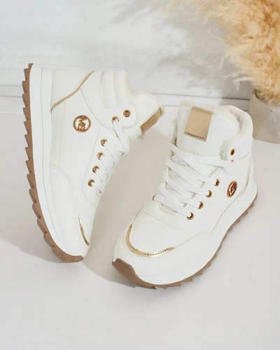 Royalfashion Siltas sieviešu kedas ar kažokādu Casill