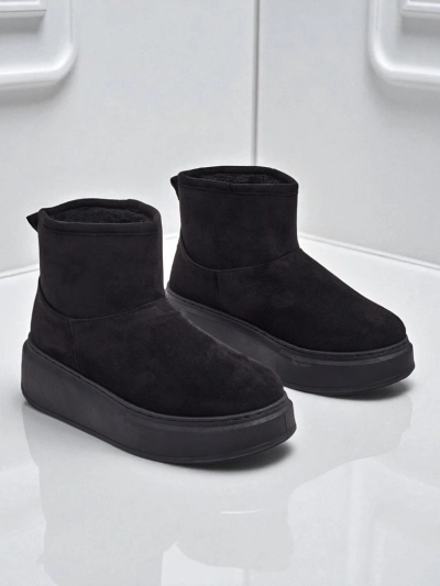 Īsi sieviešu a'la sniega zābaki ar pievienojamu virsmu Elizze