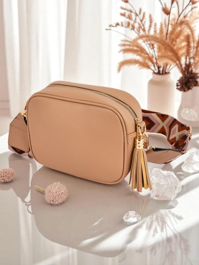 Royalfashion Geantă mică de damă din piele ecologică cu curea colorată Kovi Lace