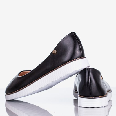 Vycoriessa black women's ballerinas - Footwear