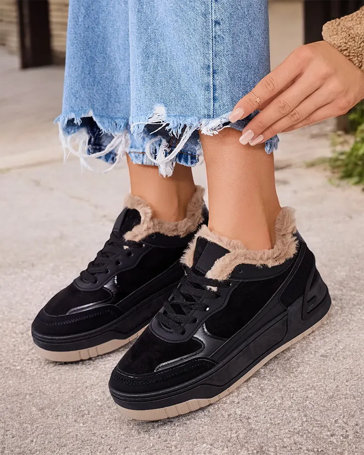 Royalfashion Sieviešu siltinātās kedas Garres