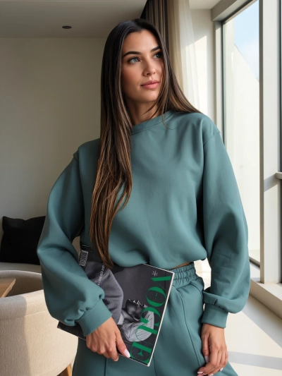 Royalfashion kokvilnas sieviešu treniņtauks komplekts