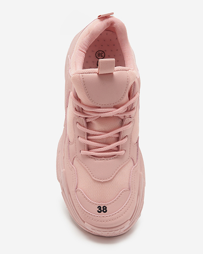 Pink women's sport sneakers Ully - Footwear