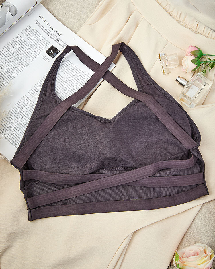 Royalfashion Sieviešu sporta krūšturis ar cirkoniem