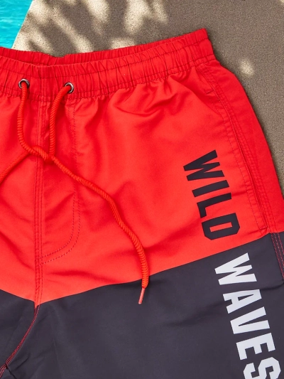 LAV: Royalfashion Sportowe męskie krótkie spodenki z ochronną siateczką
