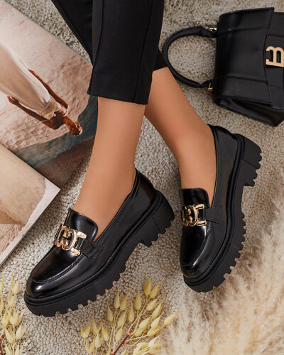 Royalfashion Sieviešu lakotas mokasīnas Bevevra