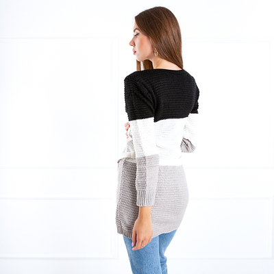 Cardigan women's colorful with pockets - Clothing