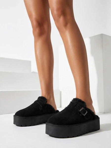 Royalfashion Short ankle boots without heels for women Poctes