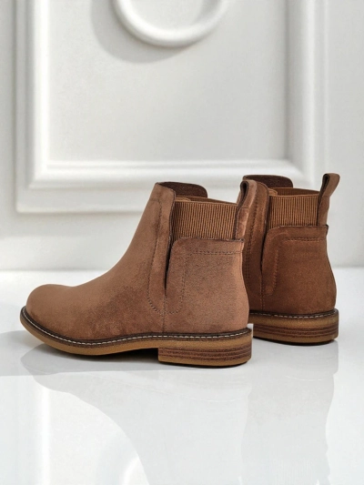 Women's Chelsea-style ankle boots made of eco-suede Veysi