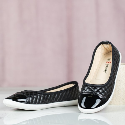 Black slip on with Fatima quilted upper - Footwear