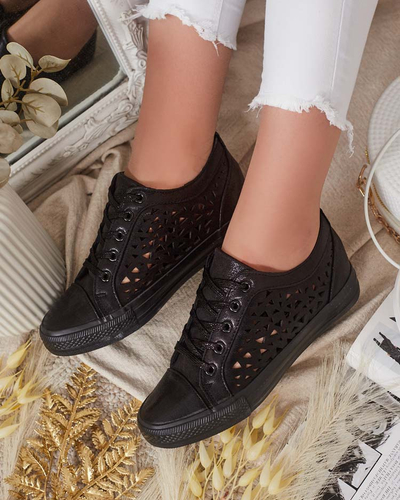 Royalfashion Women's openwork sports shoes Tomils