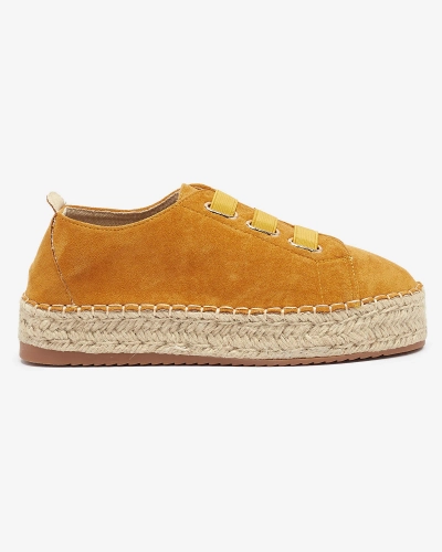 Mustard women's sports sneakers Alener - Footwear