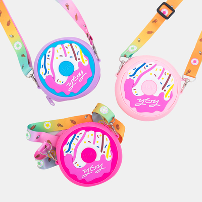 Pink handbag with donut - Accessories