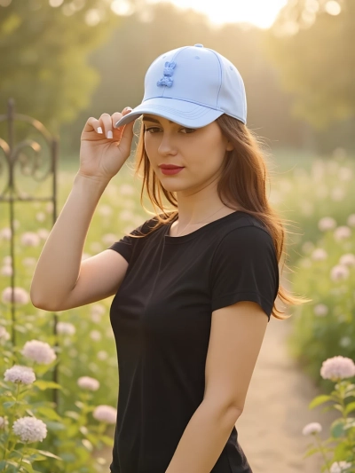 Royalfashion Cap with Bunny Chic Patch