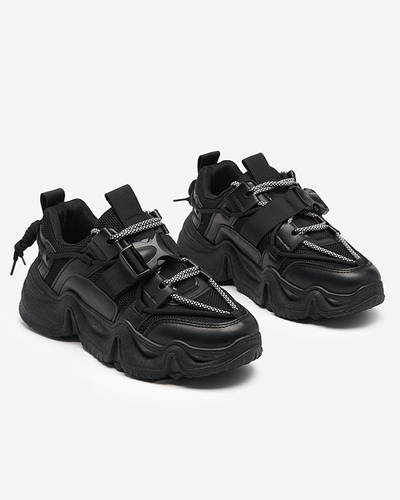 OUTLET Black women's sports shoes sneakers Electri - Footwear