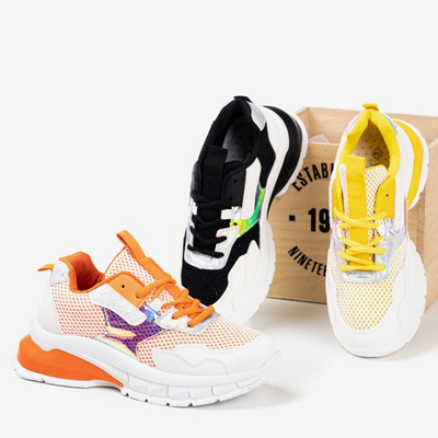 Yellow Women's Spring Day Sneakers - Footwear