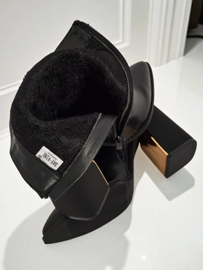 Women's Eco-Leather Heeled Ankle Boots AshenPurl