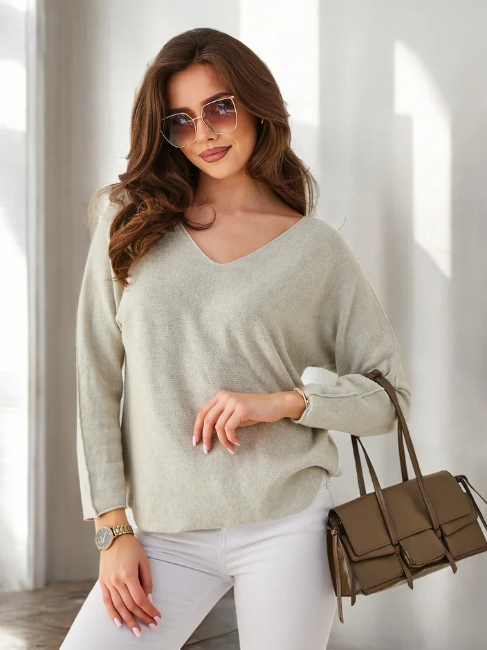 Royalfashion Sieviešu viegls viskozes džemperis