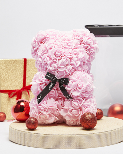 Pink Rose Teddy Bear - Accessories