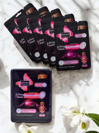 DIZAO - Set of serum and mask with collagen 6g + 36g x 10pcs