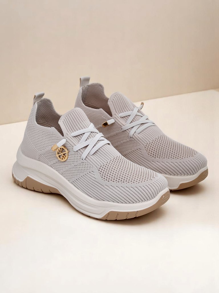 Royalfashion Slip-on stila sieviešu auduma sporta apavi Teletta