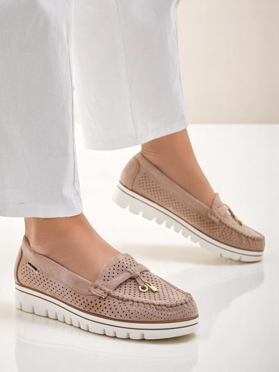 Royalfashion Women's perforated moccasins Elissas
