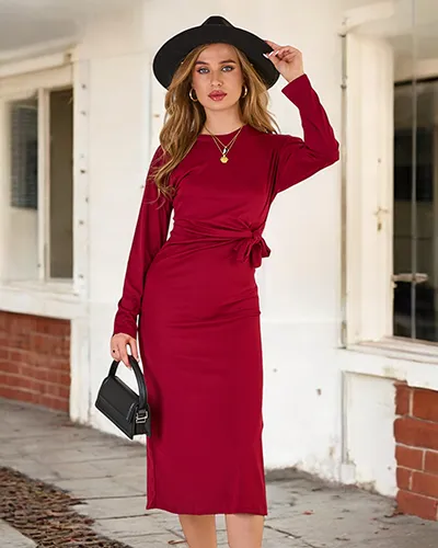 Royalfashion Women's midi dress