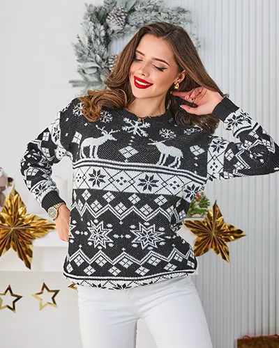 Royalfashion Women's Christmas Sweater