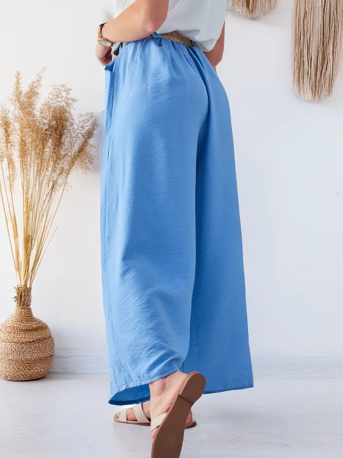 Royalfashion Sieviešu Plati Viskozes Bikses