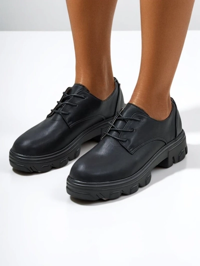 Royalfashion Women's shoes on a thicker sole Gofey