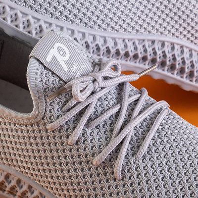 Tasya gray men's sports shoes - footwear