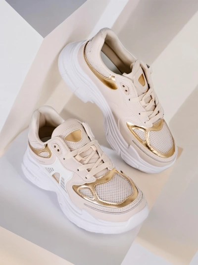 Royalfashion Women's Sneakers on a Thick Sole Ovelba