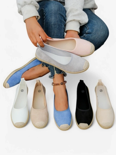 Женские эспадрильи из экозамши Royalfashion Aroles