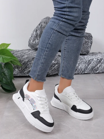 Royalfashion Sieviešu sneakers ar mirdzumu Samoles