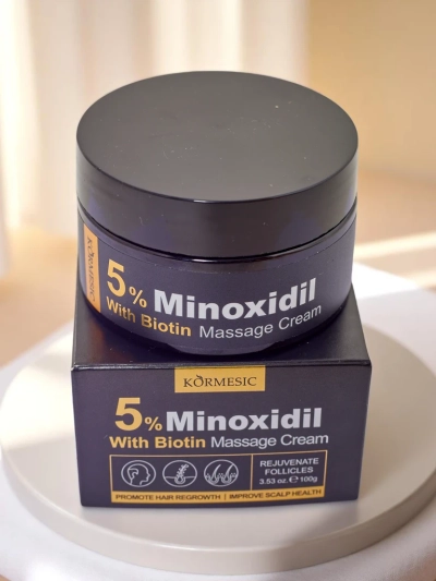 Kormesic galvas ādas masāžas krēms ar biotīnu – stimulē matu augšanu